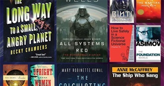 A Book From Every Sci-Fi Author Izzy Has Read