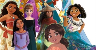 18 Disney Princess Films