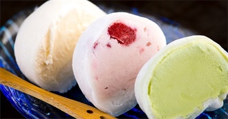 Mochi Flavors (Normal and Ice Cream)