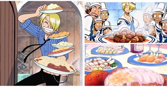 One Piece Character&#39;s Favorite Foods