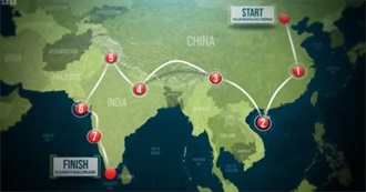 Race Across the World Locations 2025