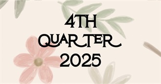 Books Amy Read in the Fourth Quarter of 2025