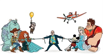 10 Disney, 10 Pixar, 10 DreamWorks
