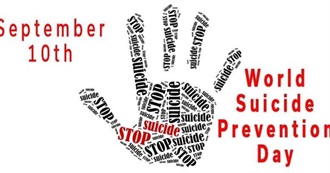 Suicide Prevention Day--Signs Someone Is Looking to End Their Life