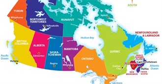 Some Canadian Towns and Cities We Have Been To