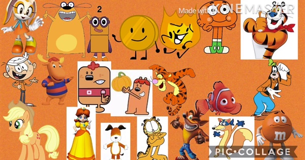 Orange Characters