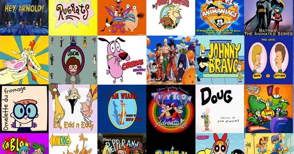 Kid shows in the 90s