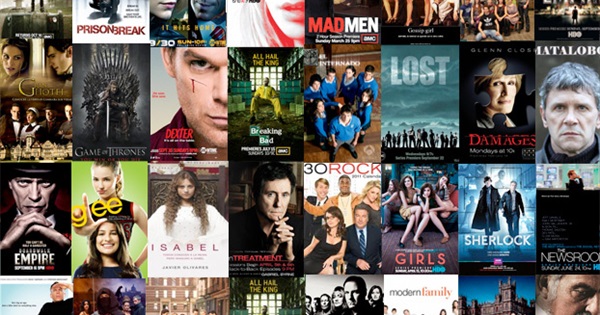 Brandmand tapet Stor Top 250 Television Shows (IMDb)