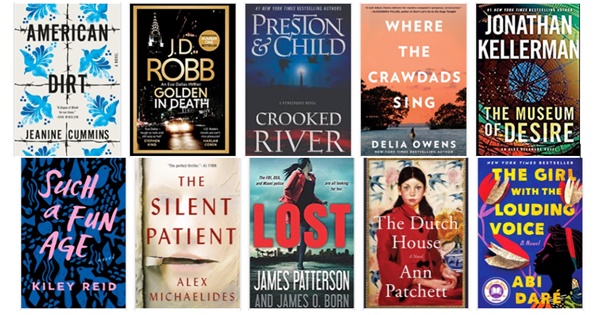 NY Times Best Sellers (February 23, 2020) - Hardcover Fiction