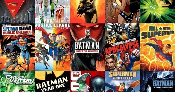 100 Animated Movies With Superheroes