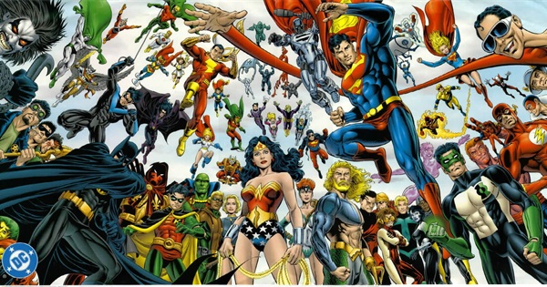 bruscamente fábrica Trampolín A List of DC Heroes