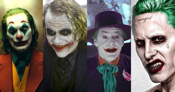 Filmography of Every Joker Actor