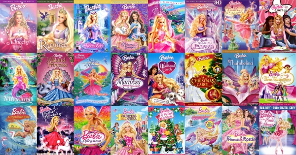 mammal Dripping stamtavle Complete List of Barbie Movies